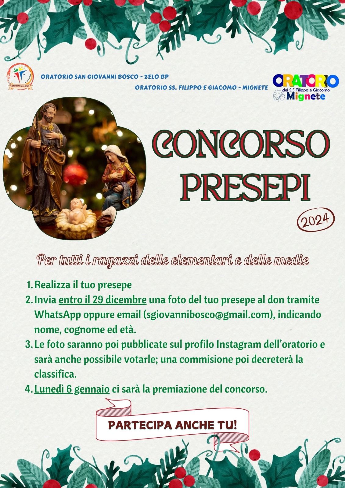 Concorso presepe 2024