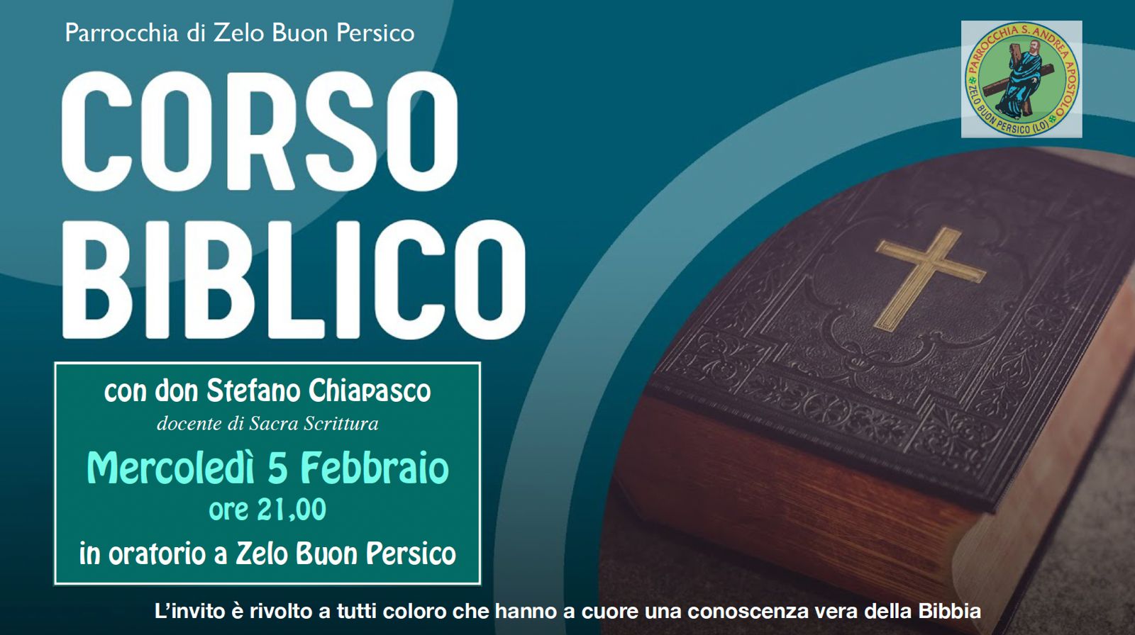 Corso Biblico – mercoledì 5 Febbraio 2025